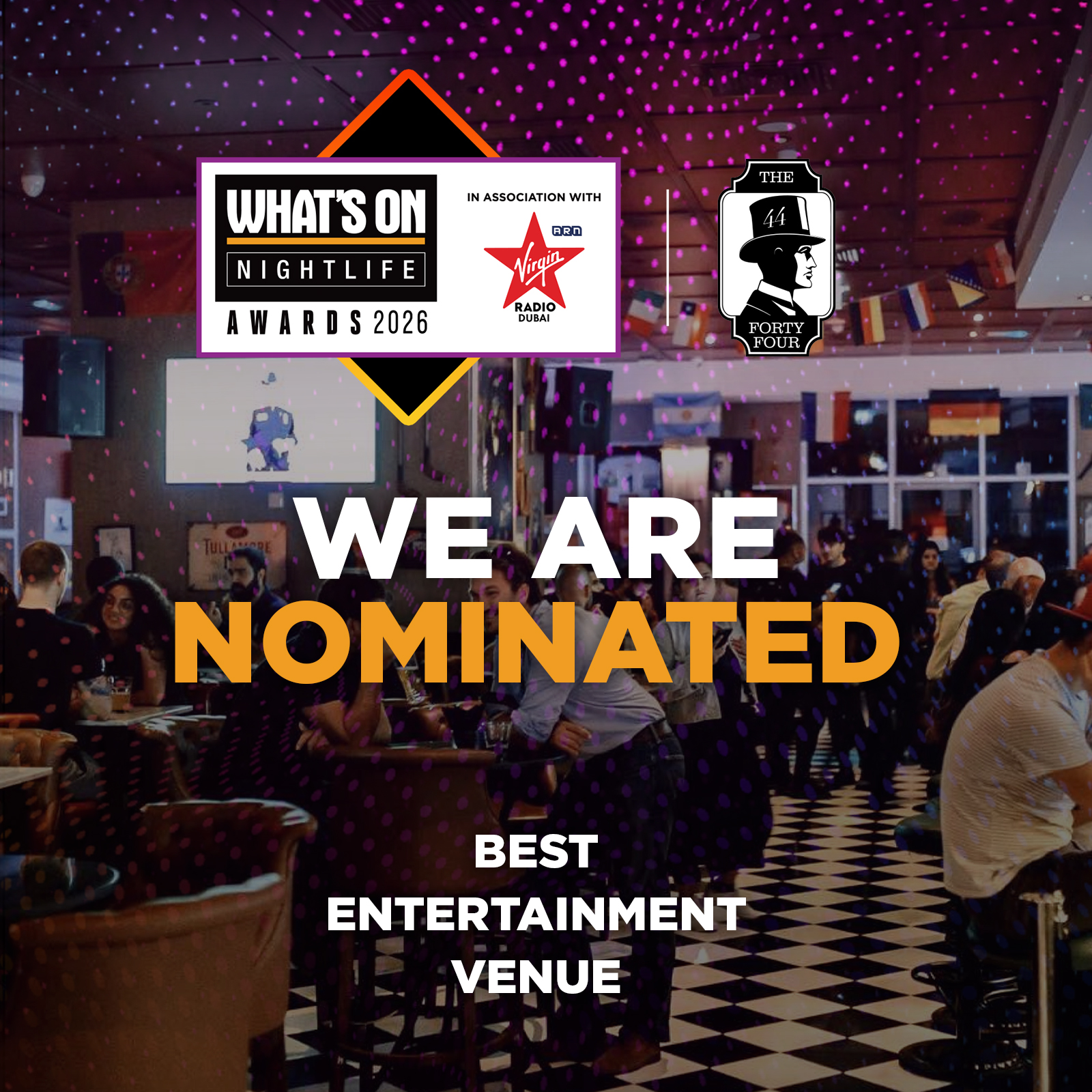 WE ARE NOMINATED